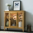 thumbnail image 4 of Entryway Curio Cabinet with Interior Light in Desert Sand, 4 of 17