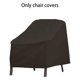 thumbnail image 5 of Promoción de invierno,Funda apilable para silla de jardín, Patio Funda de lona para exterior de tela Oxford 210d, resistente al agua, a los rayos UV y al viento, para jardín, 5 of 5