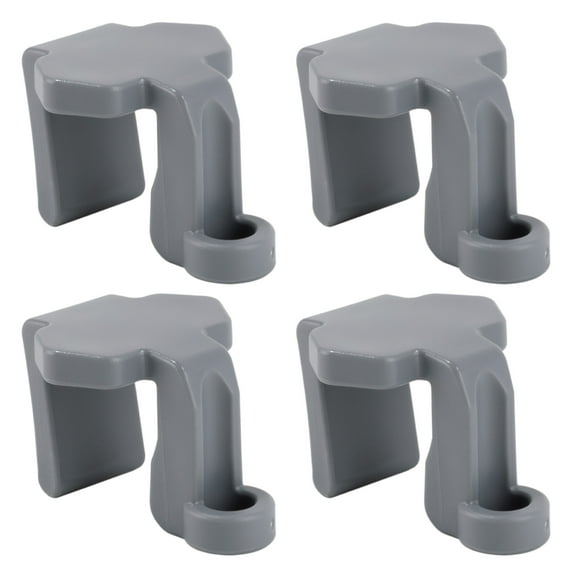 Five Oceans Boat Fender Clips, Boat Rail Fender for Pontoon Boat, Boat Bumper Clips, Boat Fender Hangers, Pontoon Fender Clips, Square Rail Boat Fender Holders for Pontoon Bumpers, 4-Pack - FO4685
