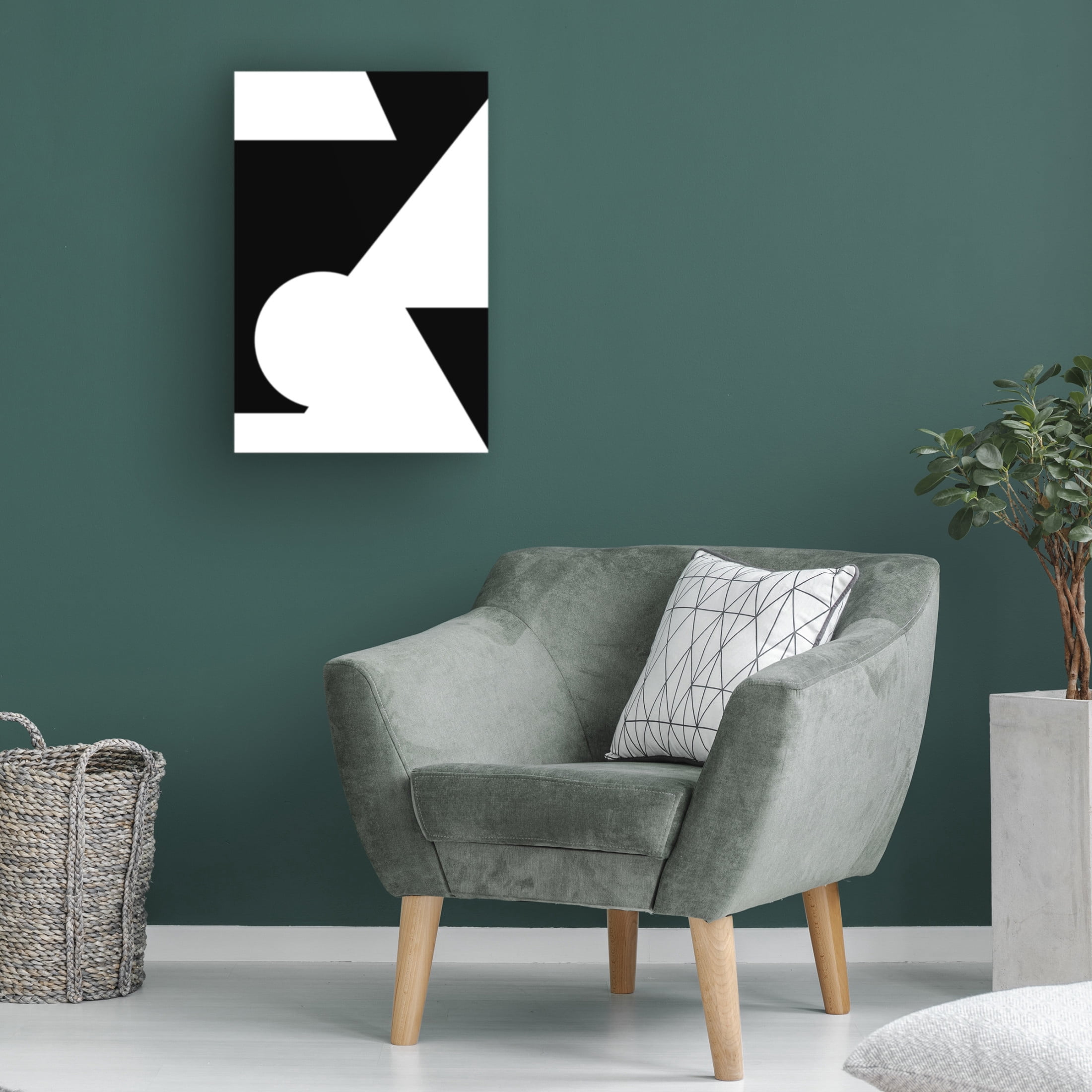 Trademark Fine Art Oju Design Geometric 8 Canvas Wall Art