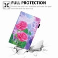 thumbnail image 2 of Dteck Galaxy Tab A 8.0 (Only Fit SM-T290/T295 2019 Release) Case, Slim Folio Stand Premium PU Leather Case with Card Holders Protective Wallet Cover, Rose, 2 of 4