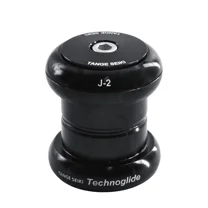 Tange Seiki Technoglide J-2 Headset 1 1/8 Inch with Top Cap , Black, TAS3111