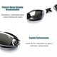 thumbnail image 3 of Gafas De Natación 3 En 1, Protección Uv Y Recubrimiento Negras Belug Googlees para Natación, 3 of 4
