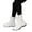 White, variant on Womens Snow Boots Ankle Non Slip Skiing Outdoor Fleece Shoes,Boots for Women Size 8.5