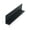 Black, variant on Outwater Plastics White 1'' X 2'' X 3/64''(.047'') Thick Styrene Angle Plastic Angle Moulding 48 Inch Lengths (Pack of 3)