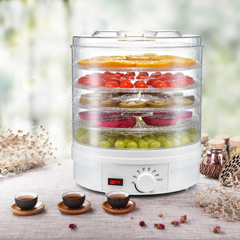 Food |Beef Jerky Maker Five Tray Food Dehydration Machine with Knob  Button|Dried Fruits and Vegetables Maker