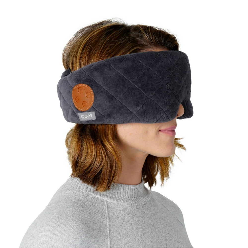 Pure Enrichment Wave Sound Therapy Eye Mask Builtin Speakers, Light