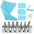 thumbnail image 2 of facefd 20pcs Reusable Cake Baking Set Portable Baking Pastry Accessories Kitchen Cooking Scraper Tools, 2 of 6