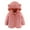 Pink, variant on Baby Fleece Winter Coat Fleece Jackets For Toddlers Girls Boys Fleece Hoody Jackets Kids Zip Up Outerwear Coat Toddler Kids Jacket Sweatshirt
