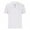 2-White, variant on Men's Patchwork Button-Up Short Sleeve Stand Collar Top Stand Collar Top/Shirt Chic Summer Men's Tops Cool Mens Tops Dark Gray