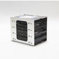 thumbnail image 3 of Aluminum 3.5 HDD Hard Disk bracket DIY Hard Disk Box Hard Disk Expansion Rack Chassis Accessories 2F black, 3 of 6