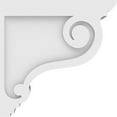 thumbnail image 3 of Ekena Millwork 7"W x 12"D x 12"H Standard Scroll Architectural Grade PVC Corbel, 3 of 9