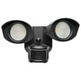 thumbnail image 2 of Nuvo Lighting LED Security Light - Dual Head - Black Finish - 4000K - with Motion Sensor - 120V, 2 of 5