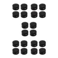 thumbnail image 3 of VONKY Stylish and Reliable 4x Head Caps Nut Covers for T120 Black Lines 0.6x0.9 Inch 5Set, 3 of 6