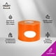 thumbnail image 2 of Cinta Kinesiológica UrbanFit Pro Color naranja CH UrbanFit Pro, 2 of 5