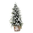 thumbnail image 4 of Artificial Christmas Tree Stable Base Faux Xmas Tree Flocked Christmas Tree 50cm, 4 of 9