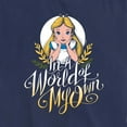 thumbnail image 3 of Alice In Wonderland - In A World Of My Own - Women's Short Sleeve Graphic T-Shirt, 3 of 5