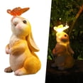 thumbnail image 3 of Bonito jardín luces luces figura estatua LED figurita decoración lámpara para Cola Luces en forma de rana, 3 of 8
