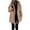 A_ Brown, variant on Olyvenn Women Long Sherpa Jackets Fuzzy Fleece Coat Plush Winter Coats Lapel Button Down Overcoat Fashion Winter Outerwear Pink L