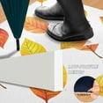 thumbnail image 2 of Yayeee Doormat for Indoor Entrance 32" x 20" Non Slippery Floor Rug, Orange Leaves, 2 of 8