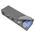 thumbnail image 3 of Bolsa de almacenamiento debajo de la cama de gran capacidad, 5 compartimentos, organizador de ropa y zapatos, Reino Unido, 3 of 8