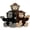 3Pcs-Chimpanzee, variant on Muiteiur 3Pcs Monkey Stuffed Animal 15.7" Monkey Plush Toy with Velcro on Hands