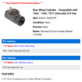 thumbnail image 2 of Rear Wheel Cylinder - Compatible with 1964 - 1965, 1971 Chevrolet G10 Van - Raybestos, 2 of 2
