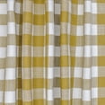 thumbnail image 2 of FabricMartDirect Mustard Yellow Gingham Checks Cotton Fabric By The Yard, 4 Continuous Yards 55 inch or 140 cm Width, Upholstery Fabric, Drapery, Shower Curtain Fabric, Wholesale, Pure Cotton Fabric, 2 of 9