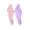 Purple & Pink, variant on JINGO 2Packs Microfiber Hair Towel for Women, Hair Drying Towels for Long Curly Hair, Coffee Brown & Purple