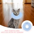 thumbnail image 3 of Collier de Chat Dessin Animé après Chirurgie Collier de Récupération Anti-Rayures Cône Fourniture pour Animaux, 3 of 8