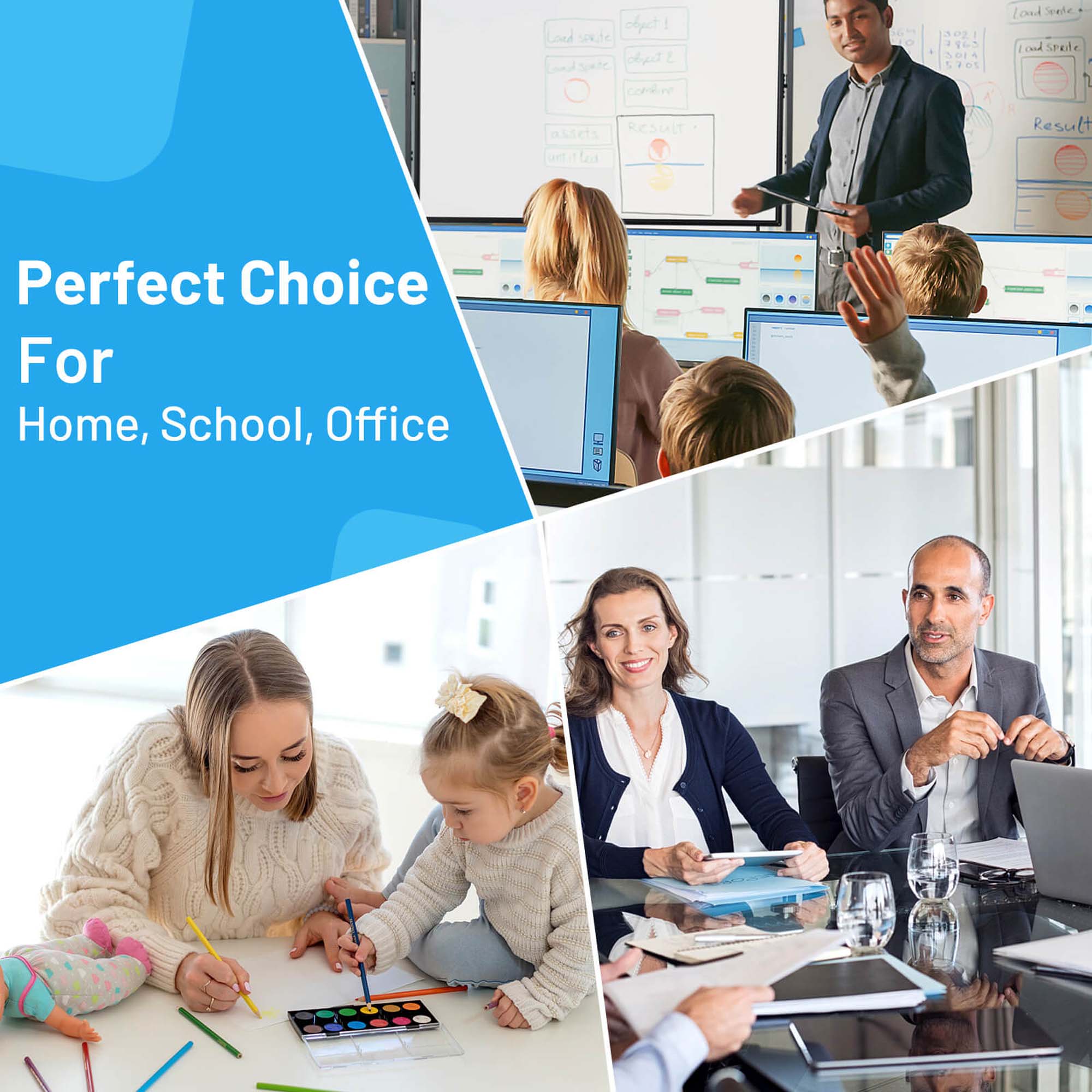 Costway 48x36 Mobile Double-Sided Reversible Whiteboard photo 8