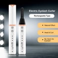 thumbnail image 3 of Graflsoa Portable Heated Eyelash Curler with USB Charging, 3 Color Options, Quick Heat-Up, Natural Curl, Compact Design, 1-Hour Charge, 1000mAh Battery, Includes USB Cable & Manual, 3 of 6