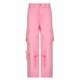 thumbnail image 1 of Vintage Baggy Cargo Pantalones Cintura alta Bolsillos Y2K Mujeres Streetwear (Rosa M) Ehuebsd Para estrenar, 1 of 9