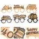 thumbnail image 2 of KAKOWELY 6 pares de gafas de papel para fiesta de cumpleaños, accesorio fotográfico para fiestas de cumpleaños, 2 of 4