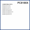 thumbnail image 3 of Pureflow Cabin Air Filter PC8188X | Fits 2004-06 Scion xA, xB, 2005-10 tC, 2000-05 Toyota Echo, RAV4, 2004-05 Yaris, 3 of 9