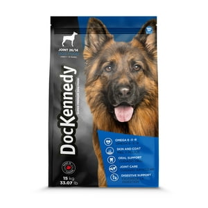 Dockennedy - Alimento Seco Perro Adulto/Senior Joint Care Sabor Cerdo Y Pollo Bolsa, 15 Kg