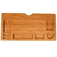 thumbnail image 2 of Vaiyer Bamboo Monitor Stand - 23 Inch Bamboo Desk Riser, Organizer for Home and Office Computer Desk Laptop Printer TV Cellphone Stand Desktop Monitor, 2 of 5