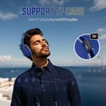 thumbnail image 6 of HOSHIYAMA Bluetooth Headphones Over Ear, Wireless Headphones Wired with 40 Hours Playtime Foldable HiFi Stereo Headset with Microphone, Soft Ear Pads, FM/TF for Cellphone/PC, 6 of 10