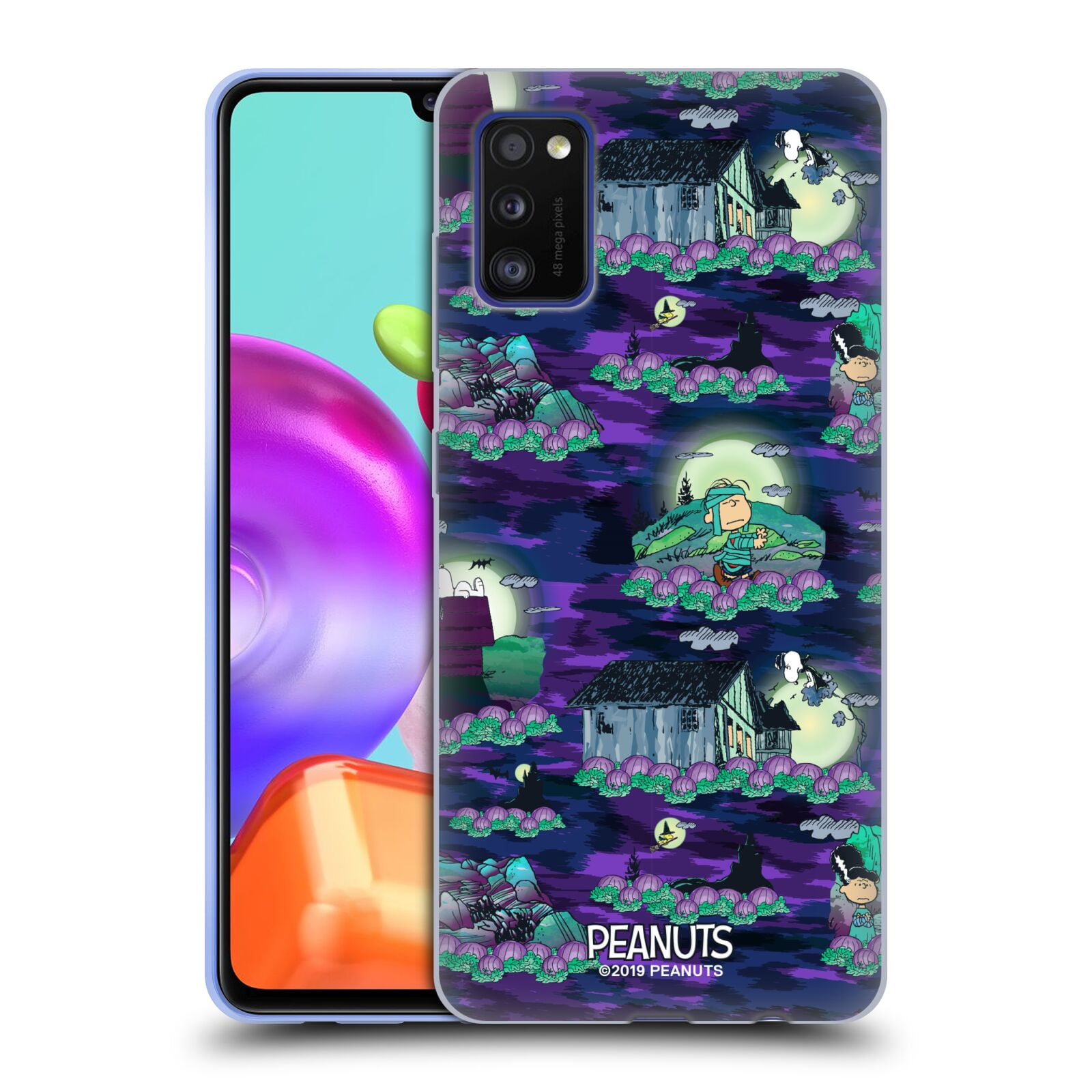 Head Case Designs Officially Licensed Peanuts Spooktacular Snoopy Patterns Soft Gel Case Compatible With Samsung Samsung Galaxy 1 Walmart Com