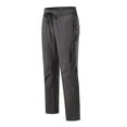 thumbnail image 5 of Dpytoraw Men's Lightweight Jogger Pants Stretch Fit Outdoor Running Travel Trousers Gray XL, 5 of 7
