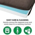 thumbnail image 6 of FurHaven Pet Products Quilted Cooling Gel Top Sofa Pet Bed for Dogs & Cats - Coffee, Medium, 6 of 13