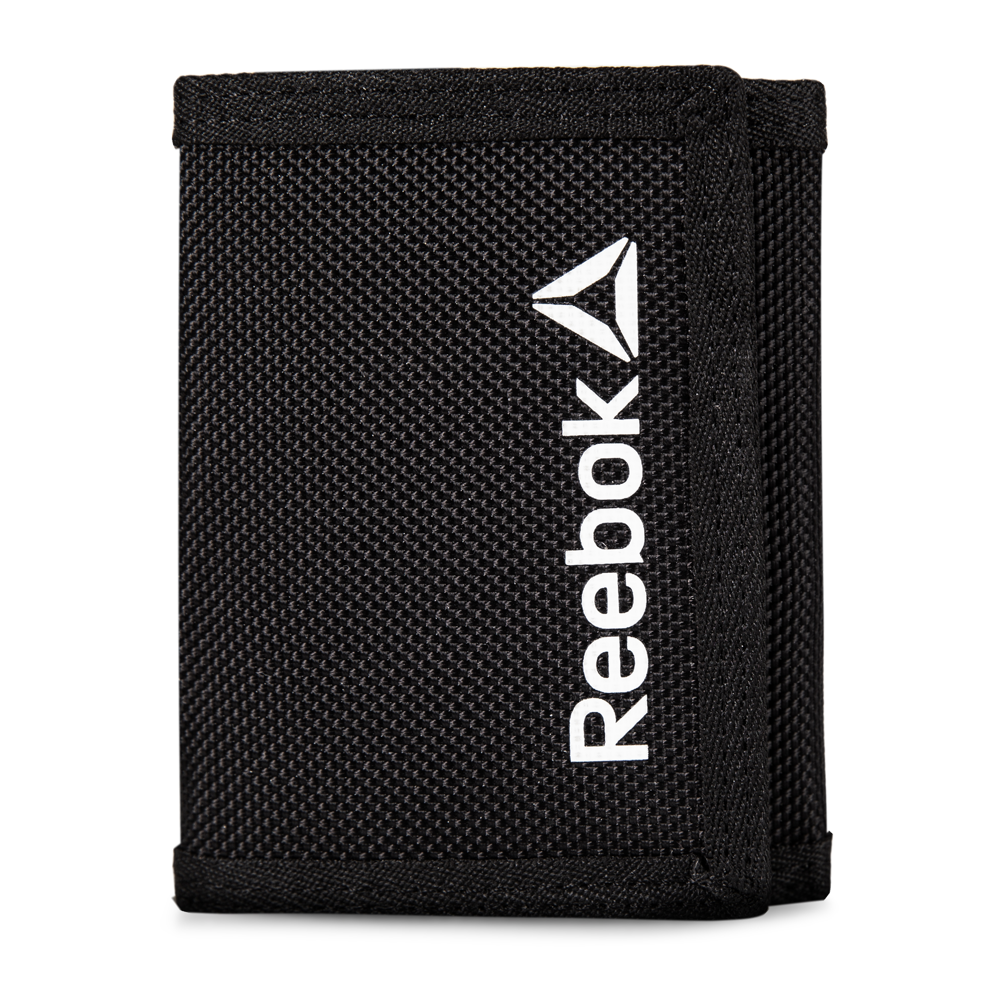 Reebok Nylon Trifold Wallet, Black