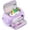 Purple, variant on Big Capacity Pencil Case High Large Storage Pouch Marker Pen Case Travel Simple Stationery Bag Office Organizer for Adults