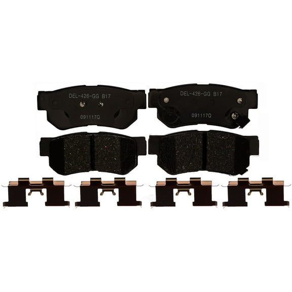 Disc Brake Pad Set Fits select: 2010 HYUNDAI ELANTRA TOURING, 1999-2008 HYUNDAI SONATA