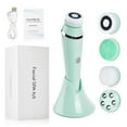 thumbnail image 1 of Four in One Face Brush Facial Cleaning Pore Massage Silicone Portable Cleaner., 1 of 1