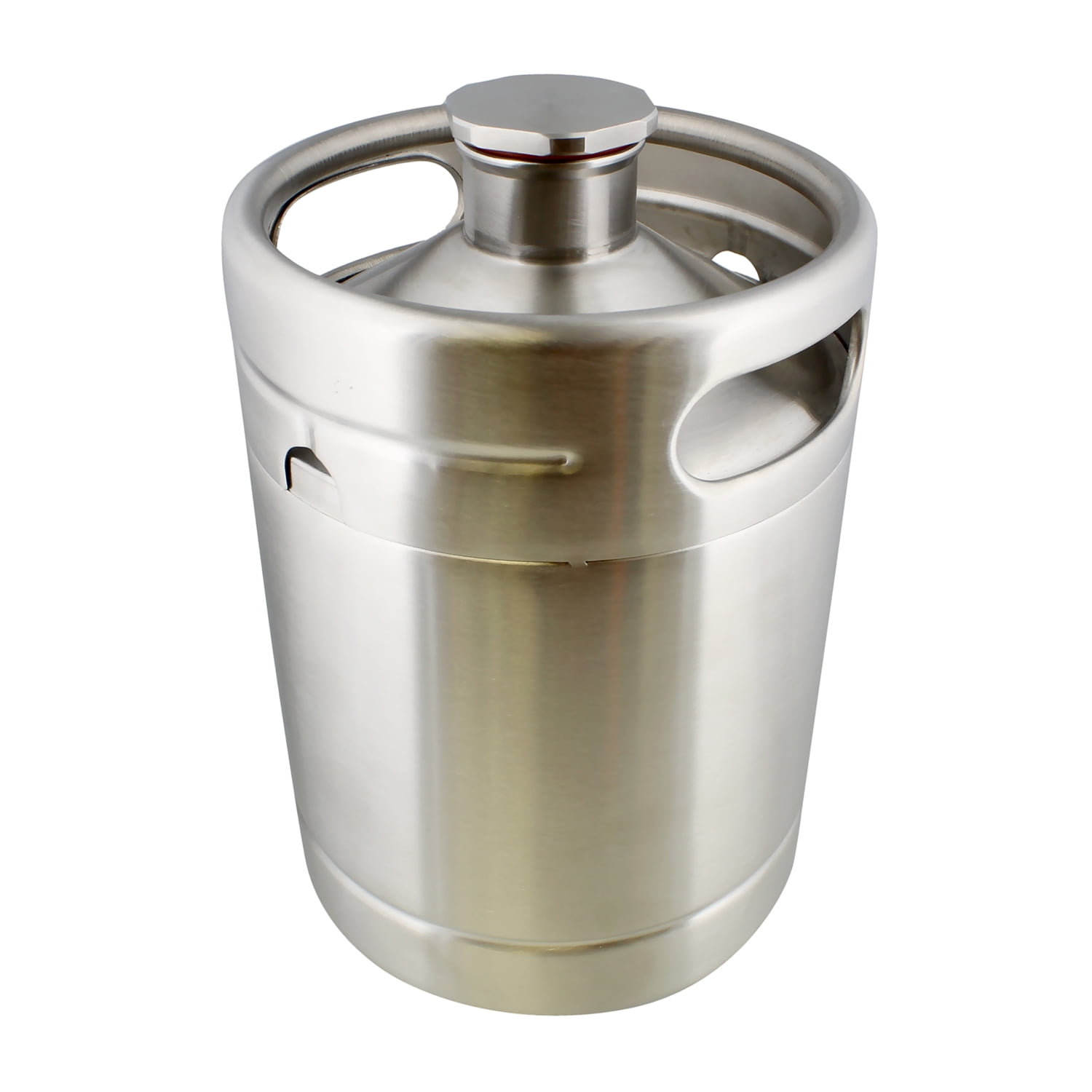 Water Coffee G Francis Wine Keg Draft Beer Growlers for Beer 64 Ounce Stainless Steel Mini Keg Growler Wine Soda