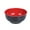 Multi, variant on WEUVEB Japanese Style Noodle Soup Bowl Multipurpose Red Black Plastic Ramen Bowl