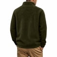 thumbnail image 5 of Chiccall Mens Fleece Jackets Winter Fuzzy Warm Thermal Full Zip Jacket Stand Collar Long Sleeve Coats with Pockets, 5 of 5