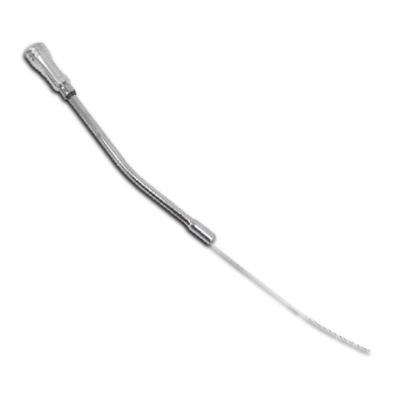 Cobra-Tek CBK-HZ-9405D-C - Fits 1965-21 Pontiac Small Block Engine Oil Dipstick Chrome W-Billet Al Handle. fits 1965-79 Pontiac 326-350-400-421-428-455 V8 engines