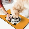 thumbnail image 2 of Spider Bat Dog Mat for Food and Water Happy Halloween Absobing Durable 17x30 Inch Dog Bowl Mat Cat Mat for Food EcoFriendly Durable Pet Placemat, 2 of 7